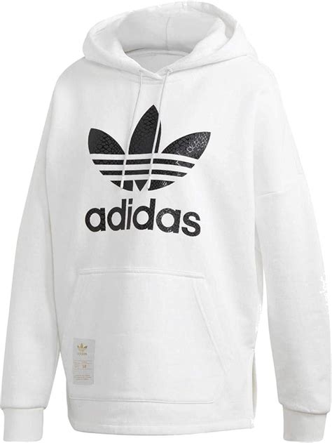 Adidas white hoodie sale